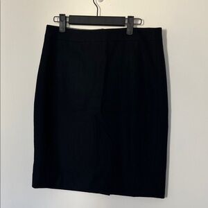 J. Crew Elegant Black Pencil Skirt